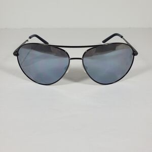 Nike Unisex Chance Aviator Sunglasses Gunmetal Frame Grey, Silver Flash Lens NEW